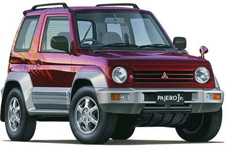 Fujimi [ID-116] 1/24 Mitsubishi Pajero Jr ZR-II w/Window Frame Masking - Scale Kits
