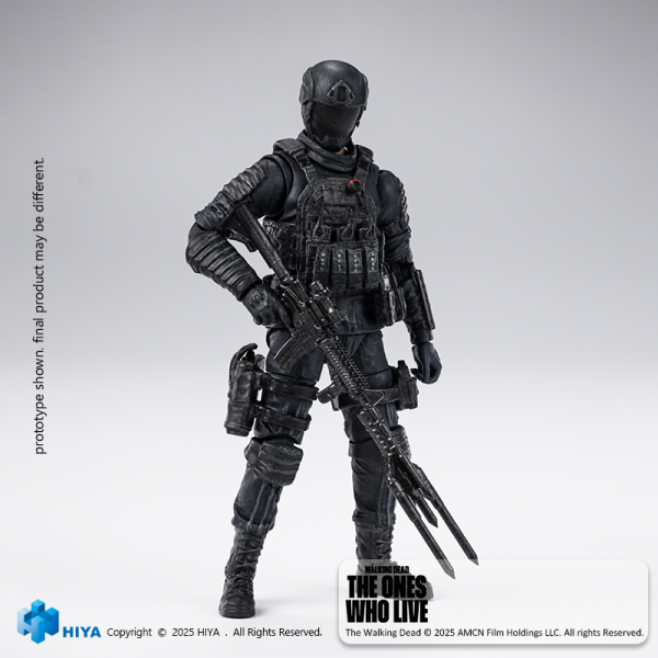 Exquisite Mini Series 1/18 Scale 4 Inch The Walking Dead The Ones Who Lived CRM Soldier Action Figure