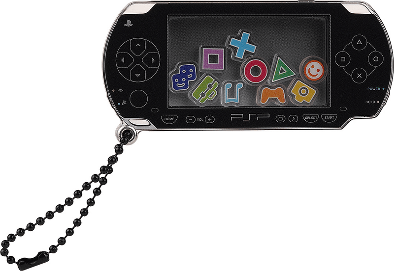 PSP™ (PlayStation™Portable) Rattle Acrylic Keychain: Black Ver.