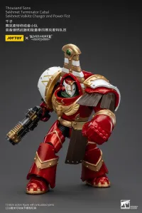 JOYTOY Thousand Sons Sekhmet Terminator Cabal Sekhmet Volkite Charger And Power Fist - Warhammer 40K - photo 5