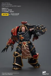 JOYTOY Sons of Horus Ezekyle Abaddon First Captain of the XVlth Legion - Warhammer 40K - photo 2