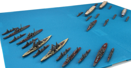 [NWC-16] 1/3000 Battle of the Santa Cruz Islands Set [Shokaku/Zuikaku/Zuiho] w/ Painted Navalised Aircraft