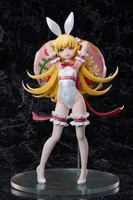 A.DIMENSION Monogatari Series Shinobu Oshino White Bunny Ver. 1/4 Complete Figure - Monogatari Series - photo 2