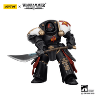 White Scars Ebon Keshig Terminator 2 with Power Glaive 9