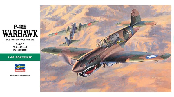 Hasegawa [JT86] 1:48 P-40E WARHAWK - Scale Kits