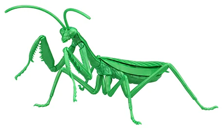 Fujimi [FI No.23 EX-3]  Biology Edition Big Mantis (metallic green) - Original Series