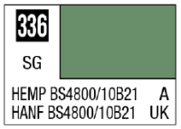 Mr. Color 336 - Hemp BS4800/10B21 (Semi-Gloss/Aircraft) 1