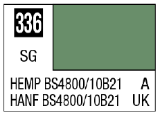 Mr. Color 336 - Hemp BS4800/10B21 (Semi-Gloss/Aircraft)