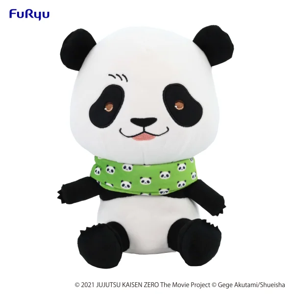 FuRyu Jujutsu Kaisen 0: The Movie　KYURUMARU Big Plush Toy-Panda- - Jujutsu Kaisen