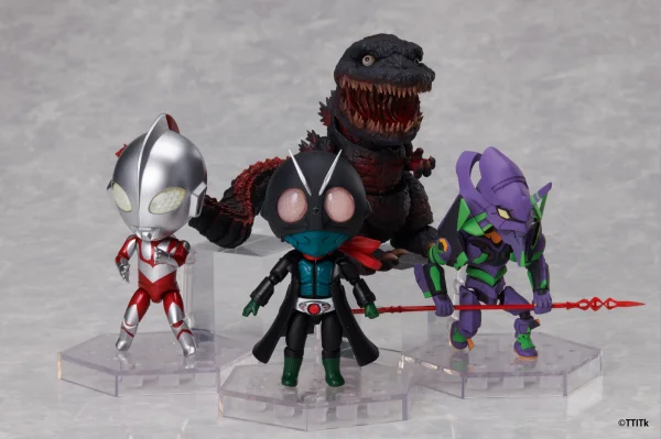 elcoco DFORM＋ SHIN JAPAN HEROS UNIVERSE Full Action Deforme Figure（Set of 4 figures） - Shin Japan Hero Universe