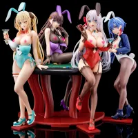 Hakoiri-musume Elfine Phillet wearing flower’s purple bunny costume with Nip Slip Gimmick System - The Demon Sword Master of Excalibur Academy - photo 18