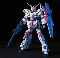 BANDAI HOBBY HGUC 1/144 #100 RX-0 Unicorn Gundam (Destroy Mode) + Unicorn Head - Mobile Suit Gundam Unicorn / Narrative - photo 3