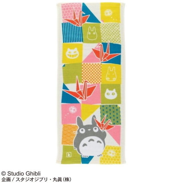 Ny Neighbor Totoro (Origami) - Ghibli Imabari Gauze Series (Face Towel)