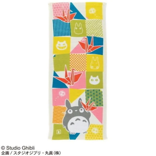 Marushin Ny Neighbor Totoro (Origami) - Ghibli Imabari Gauze Series (Face Towel) - Studio Ghibli