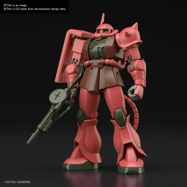 BANDAI HOBBY HG 1/144 MS-06S ZAKU II - Mobile Suit Gundam