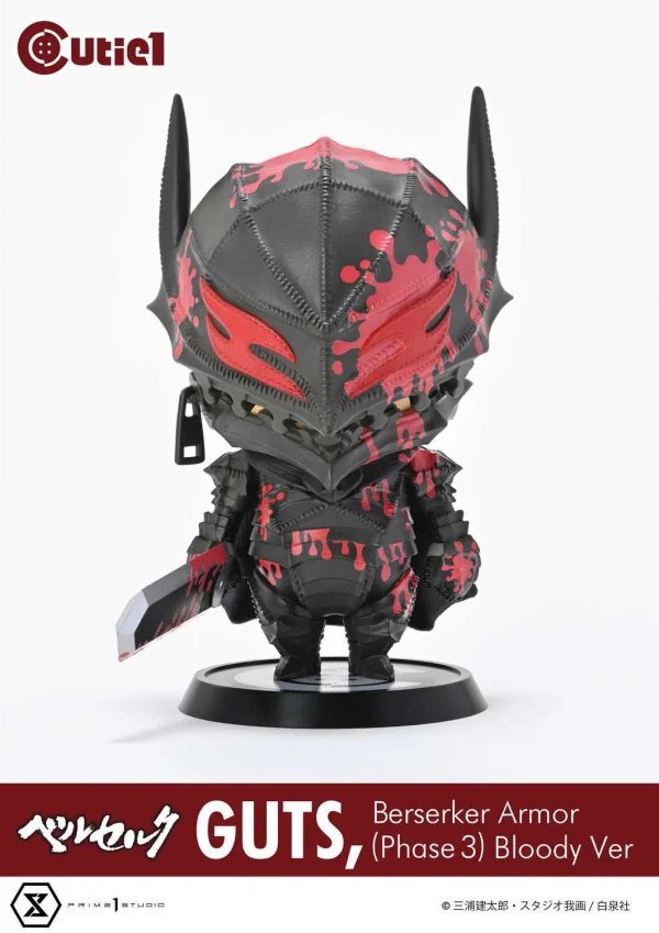 Prime 1 Studio Cutie1 Berserk Guts Berserker Armor (Phase 3) Bloody Ver - Berserk