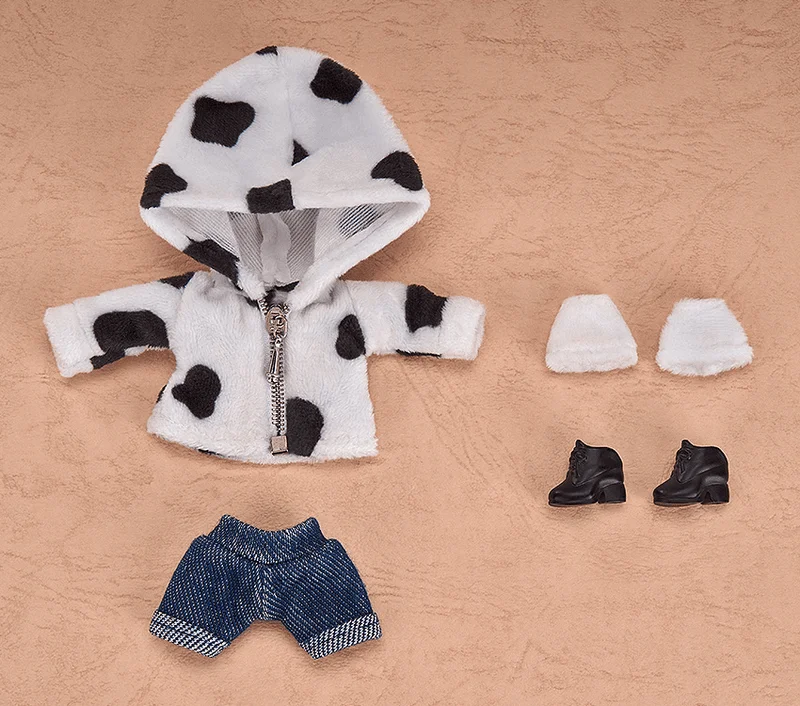 Good Smile Arts Shanghai Nendoroid Doll Outfit Set: Animal Hoodie Milk - Figure Accessories