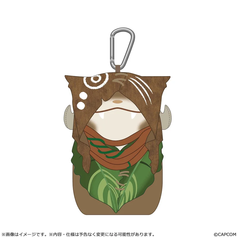 CAPCOM Monster Hunter Wilds Wudwud Plush Pouch - Monster Hunter