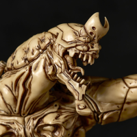 SCULPTURE WORKS Evangelion Unit 2 Beast Transformation  2nd Form The Beast Geofront Blood Battle Beige Color Ver. 7