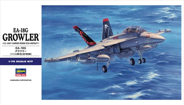 Hasegawa [E38] 1:72 EA-18G GROWLER - Scale Kits