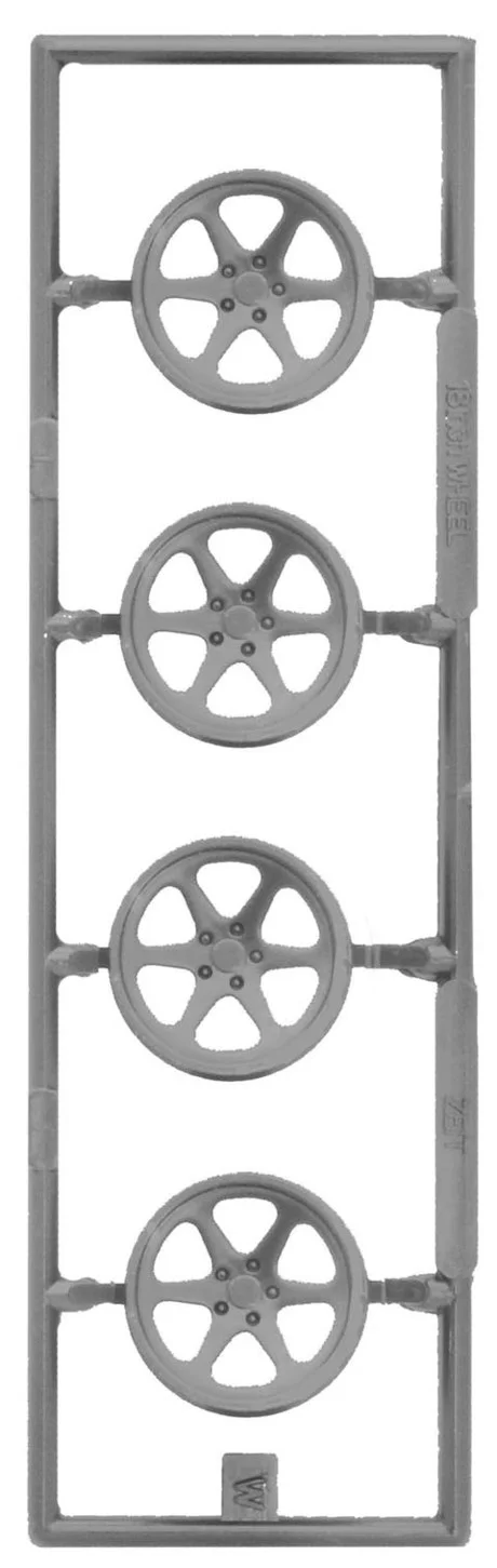 Fujimi [Wheel-107] 1/24 ZEIT 18 inch - Kit Accessories