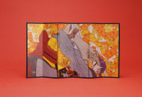 Mononoke Mini Folding Screen Ink Painting Medicine Seller's Otherself 1