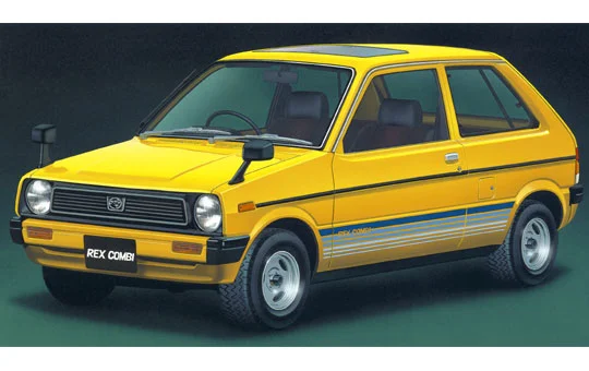 Aoshima THE BEST CAR VINTAGE: 1/24 1/20 REX COMBI (1981) - Scale Kits