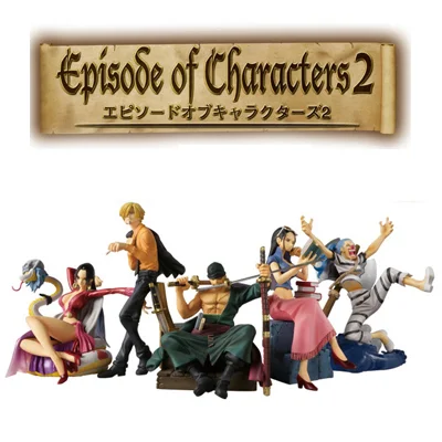 BANDAI Episode of Characters One Piece 2 (8 Piece Box Set) - ONE PIECE