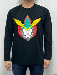 (L) Bang Brave Face Logo Long T-Shirt Black 5