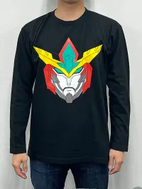 GOOD SMILE COMPANY (L) Bang Brave Face Logo Long T-Shirt Black - Bang Brave Bang Bravern - photo 5