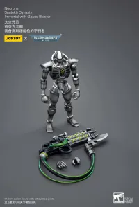 JOYTOY WH40K-Necrons Sautekh Dynasty Immortal with Gauss Blaster - Warhammer 40K - photo 2