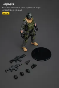 JOYTOY Nato Defense Forces 13Th Assault Squad Assault Trooper - JOYTOY Original Series - photo 3