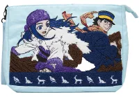 GOOD SMILE COMPANY Golden Kamuy Sagara Embroidery Handbag Sugimoto & Asirpa - GOLDEN KAMUY - photo 3