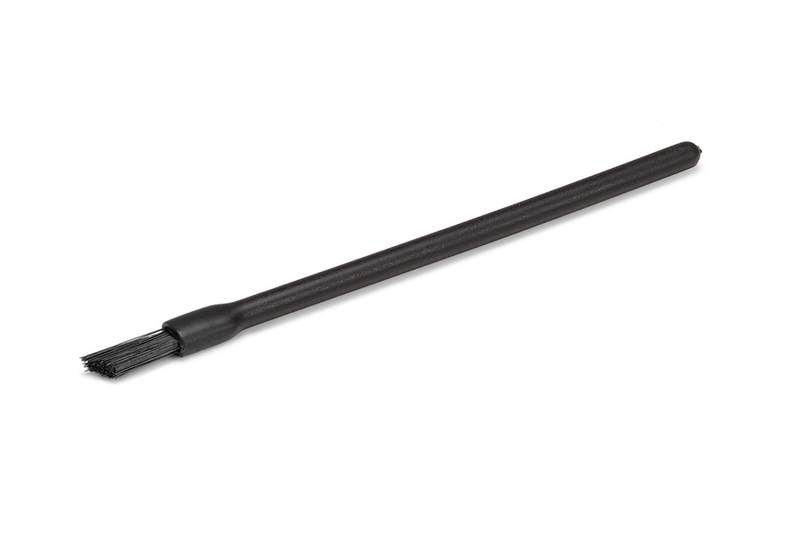 Single use type mini flat brush diagonal cut