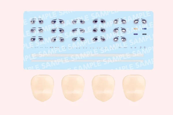 KOTOBUKIYA CUSTOMIZED FACE & DECAL SET Vol.6 [DESIGNED BY AMAAI] - SOUSAISHOJOTEIEN