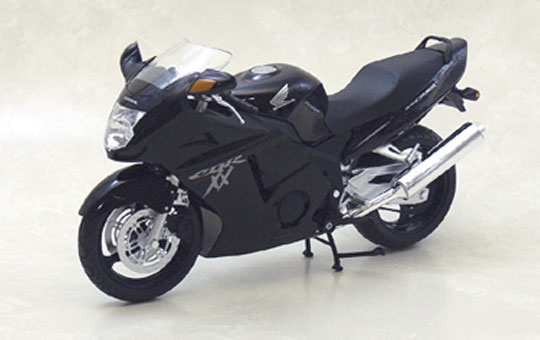 1/12 TOYABI DIECAST MOTORCYCLE: 1/12 Honda CBR1100XX Super Blackbird(BLACK)