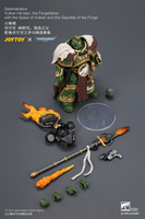 Salamanders Vulkan He'stan, the Forgefather with the Spear of Vulkan and the Gauntlet of the Forge 24