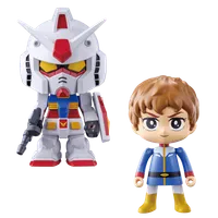 BANDAI GUNDAM CROSS RX78-2 GUNDAM & AMURO・REI - Mobile Suit Gundam - photo 1