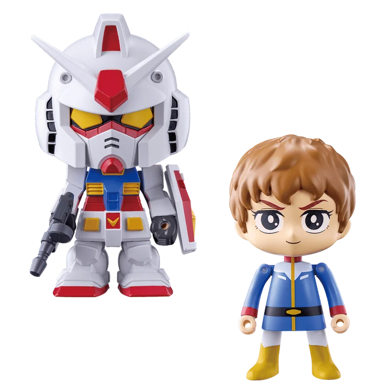 BANDAI GUNDAM CROSS RX78-2 GUNDAM & AMURO・REI - Mobile Suit Gundam