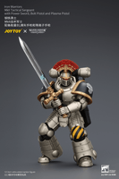 Iron Warriors Mkll Tactical Sergeant with Power Sword, Bolt Pistol and Plasma Pistol 7