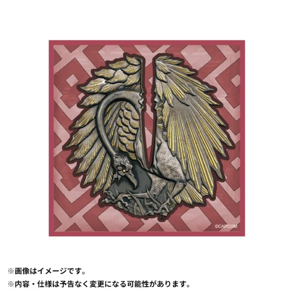 CAPCOM rubber coaster Tsuba Guard: Suzaku's Flame - Video Games