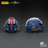 Ultramarines Lieutenant Titus' MKX Helmet 15