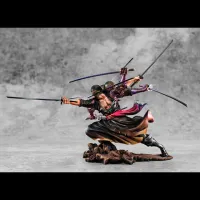 MegaHouse Portrait.Of.Pirates ONE PIECE “WA-MAXIMUM”  Roronoa Zoro ver. Demon Spirit Kyuutou-ryuu　“Asura” - ONE PIECE - photo 9