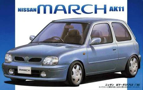 Fujimi [ID-75] 1/24 Nissan AK11 March G# - Scale Kits
