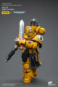 JOYTOY Imperial Fists Lieutenant with Power Sword - Warhammer 40K - photo 2