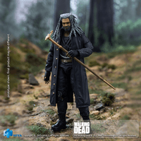 HIYA Exquisite Mini Series 118 Scale 4 Inch The Walking Dead Ezekiel Action Figure 3