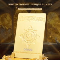 Blizzard Hearthstone® Golden Celebration Card Back Replica 3