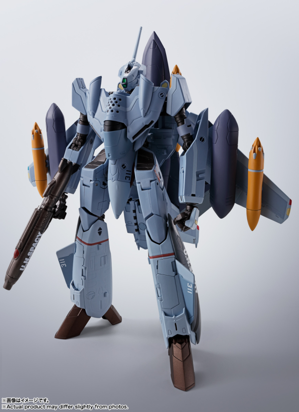VF-0A PHOENIX(SHIN KUDO USE) ＋ QF-2200D-B GHOST "MACROSS ZERO", TAMASHII NATIONS HI-METAL R