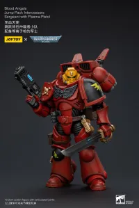 JOYTOY Blood Angels Jump Pack Intercessors Sergeant With Plasma Pistol - Warhammer 40K - photo 8
