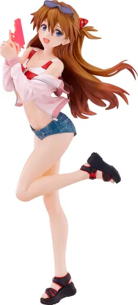 GOOD SMILE COMPANY POP UP PARADE BEACH QUEENS Asuka Shikinami Langley L Size - Rebuild of Evangelion - photo 2